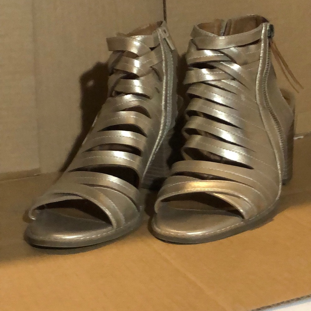 Strappy heels